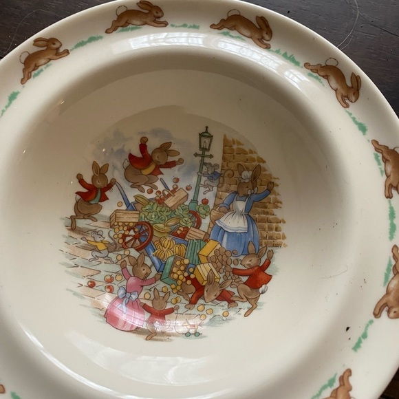 Royal Doulton Bunnykins Bowl and cup - Picture 3 of 9
